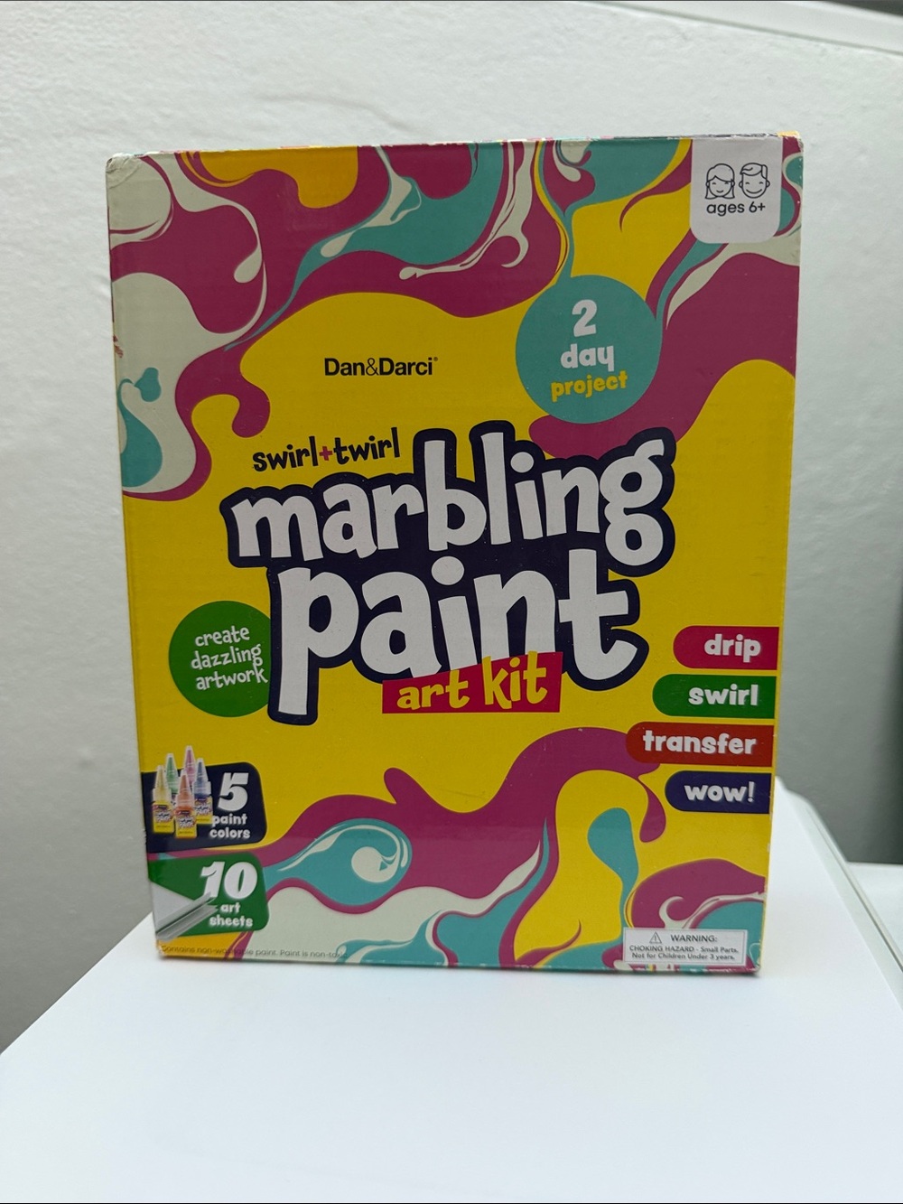 Swirl + Twirl Marbling Paint Art Kit